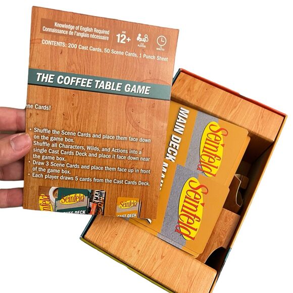 Seinfeld Coffee Table Card Game - Picture 5 of 6